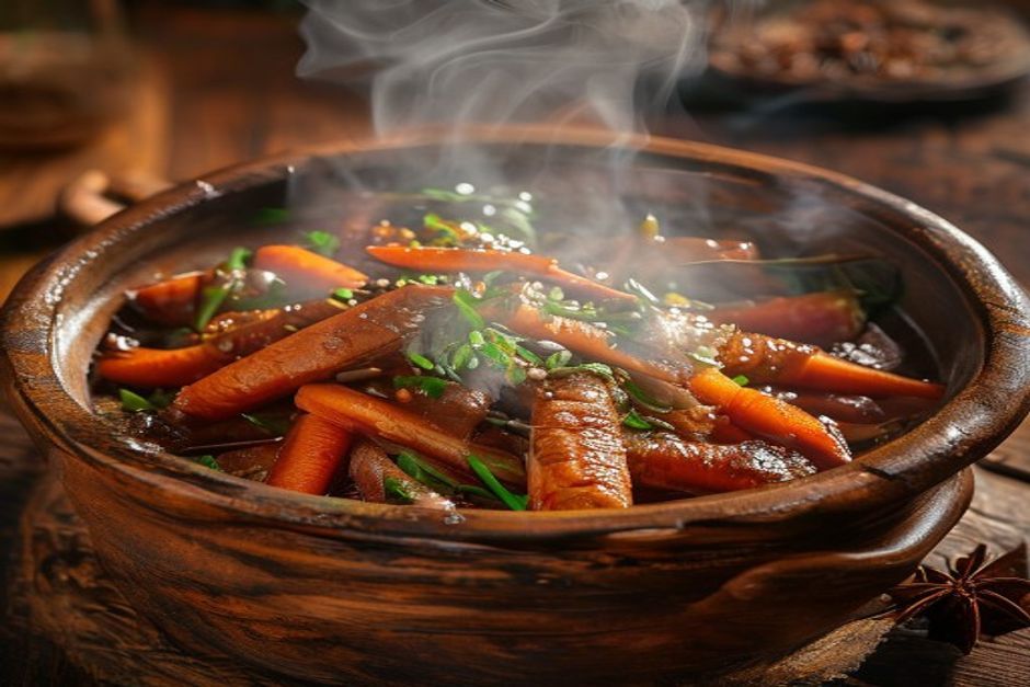 Bœuf Braisé Chinois aux Carottes